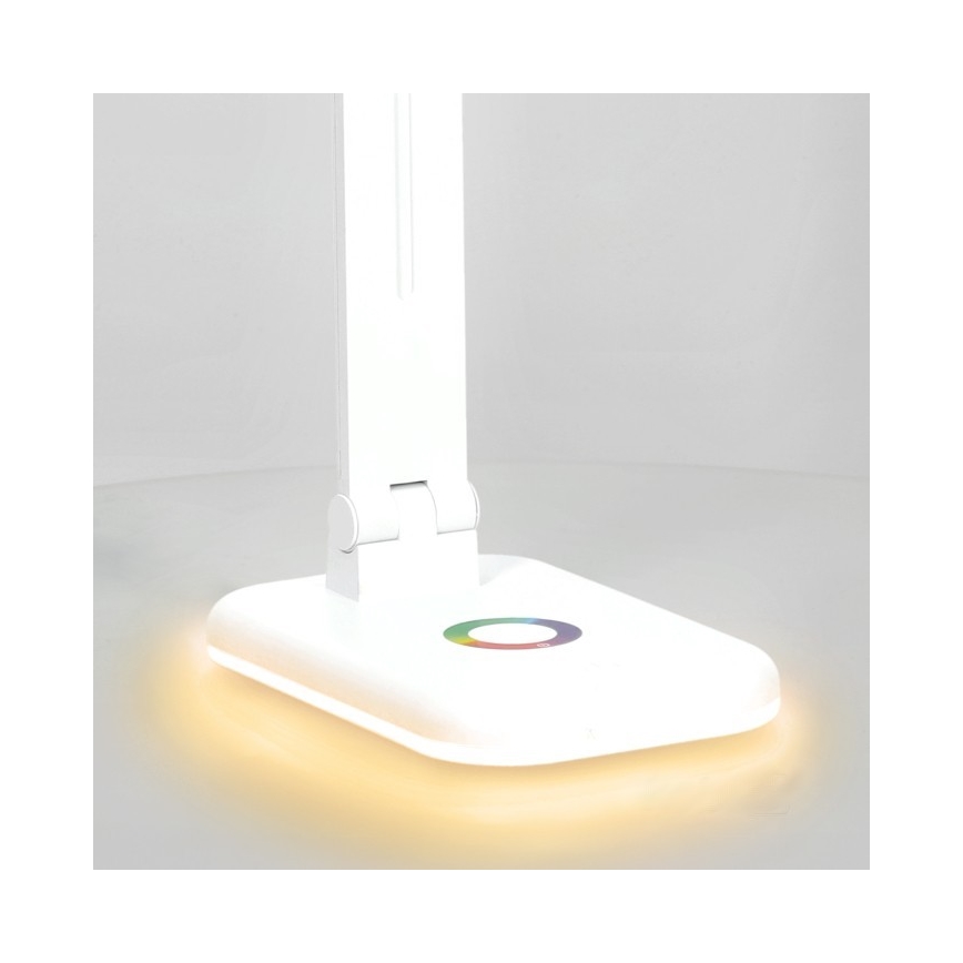 LED RGBW Himmennettävä pöytävalaisin NOBLITE LED/7W/5V 3000/4000/6500K valkoinen