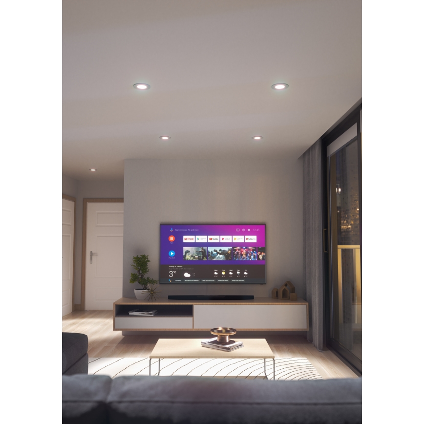 Nanoleaf - LED RGBW Himmennettävä riippuva kattovalaisin ESSENTIALS LED/6W/230V 2700-6500K CRI 90 Wi-Fi
