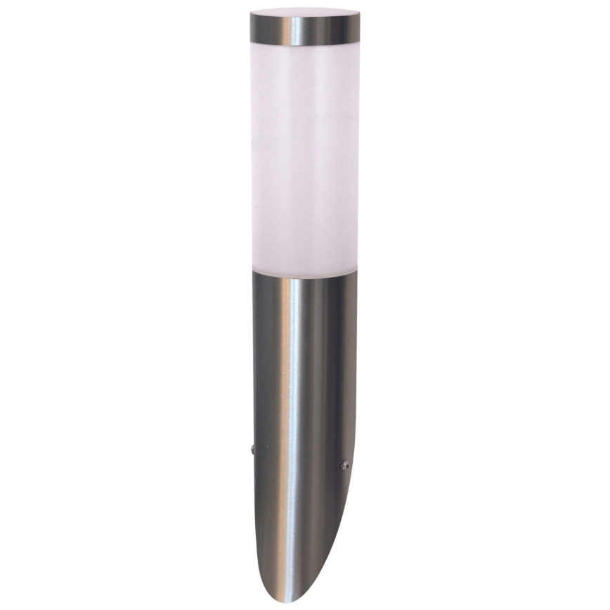 LED RGBW himmennettävä ulkoseinävalaisin LIVIA 1xE27/6,5W/230V 2700-6500K Wi-Fi IP44 hopea