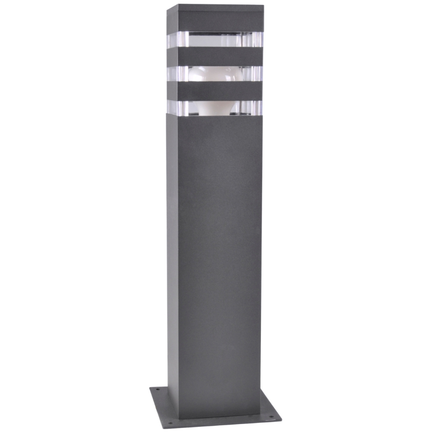 LED RGBW himmennettävä ulkovalaisin TEKSAS 1xE27/12W/230V 2700-6500K Wi-Fi 44 cm IP44 antrasiitti