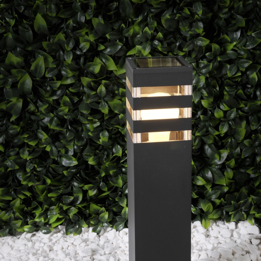LED RGBW himmennettävä ulkovalaisin TEKSAS 1xE27/12W/230V 2700-6500K Wi-Fi 74 cm IP44 antrasiitti