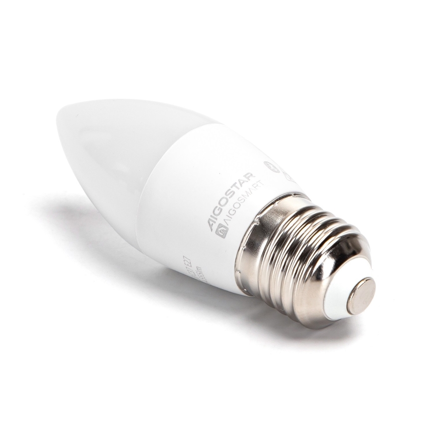 LED RGBW himmennettävä lamppu C37 E27/4,9W/230V 2700-6500K - Aigostar