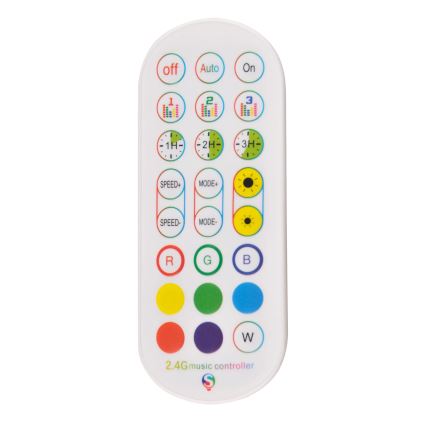 LED RGBW Himmennettävä lattiavalaisin MAGICAL LED/7W/230V + kauko-ohjaus