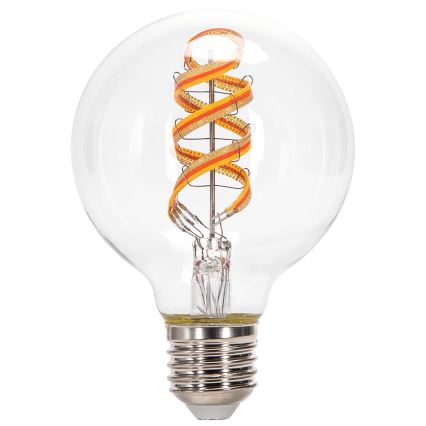 LED RGBW Himmennettävä polttimo FILAMENT MESH Älykäs G80 E27/4,9W/230V 2700K - Aigostar