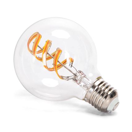 LED RGBW Himmennettävä polttimo FILAMENT MESH Älykäs G80 E27/4,9W/230V 2700K - Aigostar