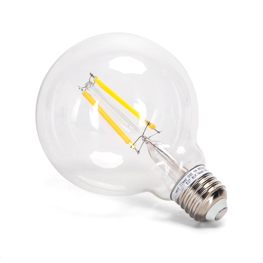 LED RGBW Himmennettävä polttimo FILAMENT MESH Älykäs G95 E27/4,9W/230V 2700K - Aigostar