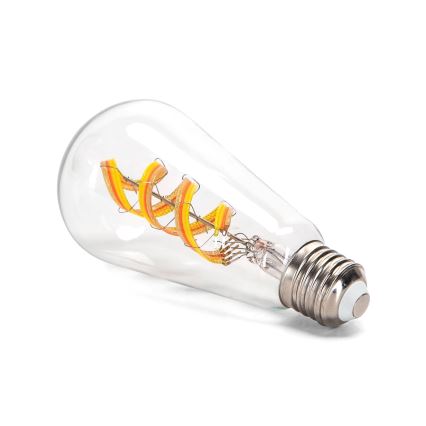 LED RGBW Himmennettävä polttimo FILAMENT MESH Älykäs ST64 E27/4,9W/230V 2700-6500K - Aigostar