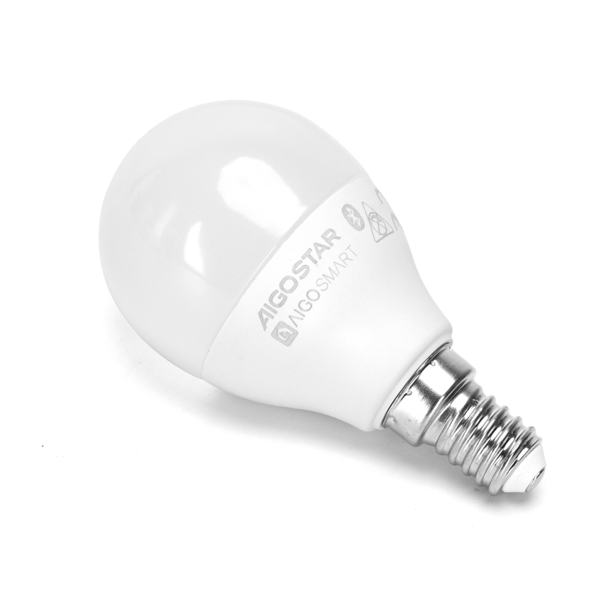 LED RGBW Himmennettävä polttimo G45 E14/6,5W/230V 2700-6500K - Aigostar