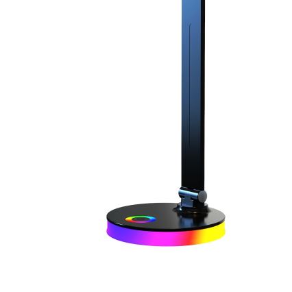 LED RGBW Pöytävalaisin BRUNO LED/5W/5V 3000/4500/6000K musta