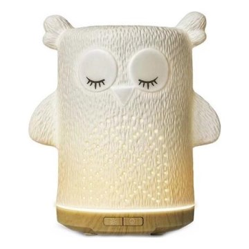 LED RGBW Tuoksudiffuuseri LED/8W/230V 100 ml pöllö