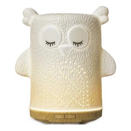 LED RGBW Tuoksudiffuuseri LED/8W/230V 100 ml pöllö
