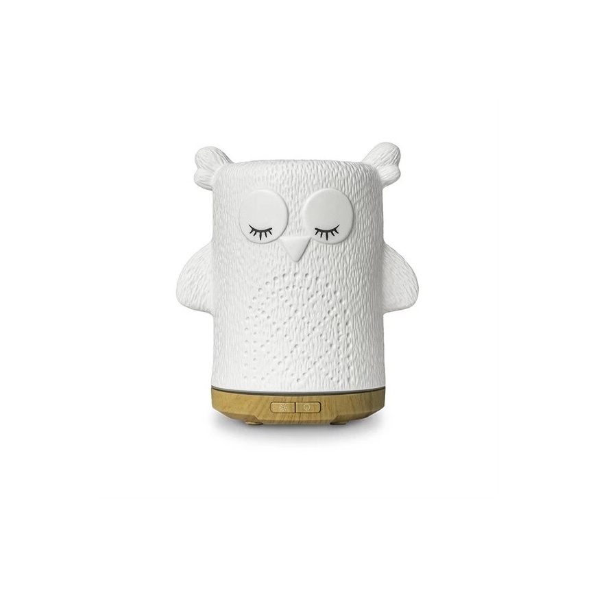 LED RGBW Tuoksudiffuuseri LED/8W/230V 100 ml pöllö