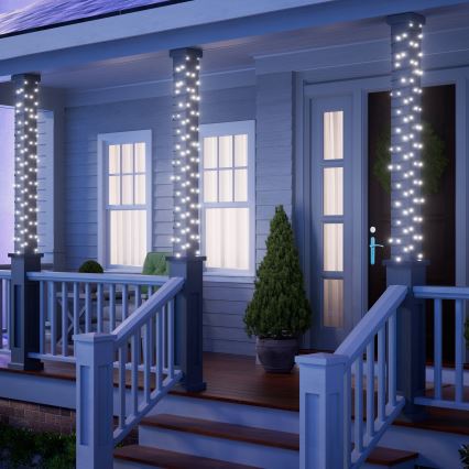 Nanoleaf - LED RGBW Ulkotila Jouluketju ESSENTIALS 250xLED 2x10m 2700-6500K Wi-Fi IP44