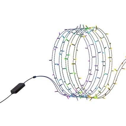 Nanoleaf - LED RGBW Ulkotila Jouluketju ESSENTIALS 250xLED 2x10m 2700-6500K Wi-Fi IP44