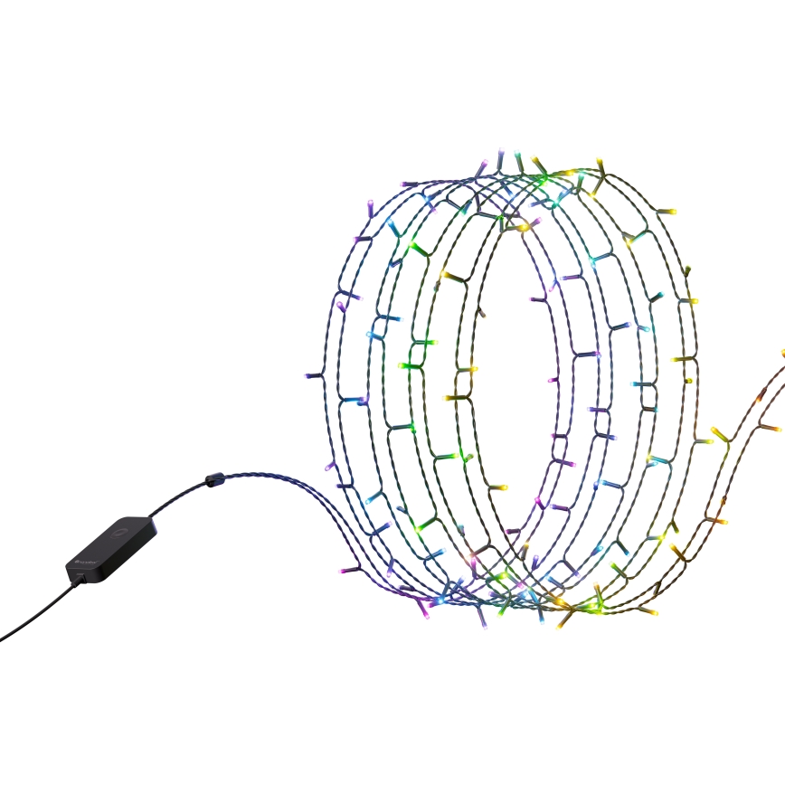 Nanoleaf - LED RGBW Ulkotila Jouluketju ESSENTIALS 250xLED 2x10m 2700-6500K Wi-Fi IP44