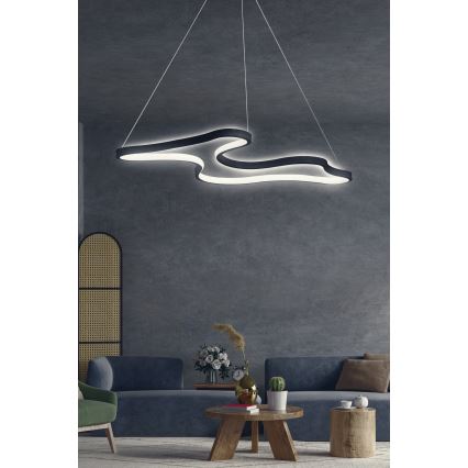 LED Riippuvalaisin ARTISAN LED/36W/230V 6500K musta