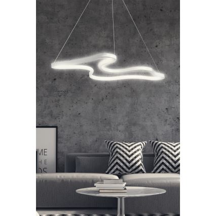 LED Riippuvalaisin ARTISAN LED/36W/230V 6500K Valkoinen