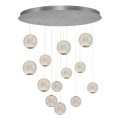 LED Riippuvalaisin CREMONA 13xLED/5W/230V 3000K mattakromi