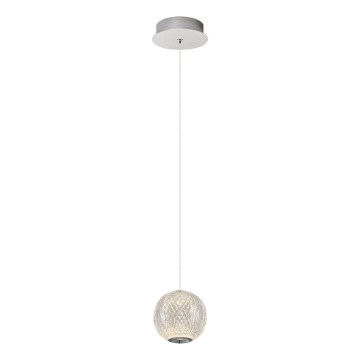 LED-riippuvalaisin CREMONA 1xLED/5W/230V 3000K mattakromi