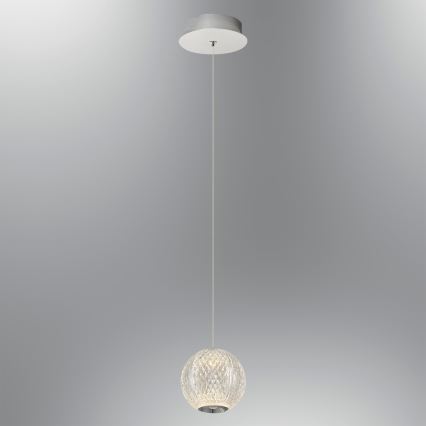 LED-riippuvalaisin CREMONA 1xLED/5W/230V 3000K mattakromi