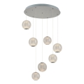 LED-riippuvalaisin CREMONA 7xLED/5W/230V 3000K matta kromi