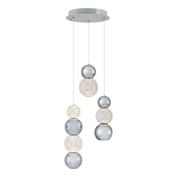 LED-riippuvalaisin CREMONA LED/17W/230V 3000K mattakromi