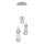 LED-riippuvalaisin CREMONA LED/17W/230V 3000K mattakromi