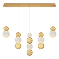 LED Riippuvalaisin CREMONA LED/27W/230V 3000K kultainen