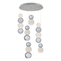 LED Riippuvalaisin CREMONA LED/34W/230V 3000K mattakromi