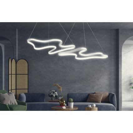 LED-riippuvalaisin DUPLE ARTISAN LED/80W/230V 6500K valkoinen