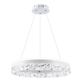 LED Riippuvalaisin FROZI LED/32W/230V, halkaisija 50 cm, valkoinen