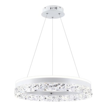 LED Riippuvalaisin FROZI LED/32W/230V, halkaisija 50 cm, valkoinen