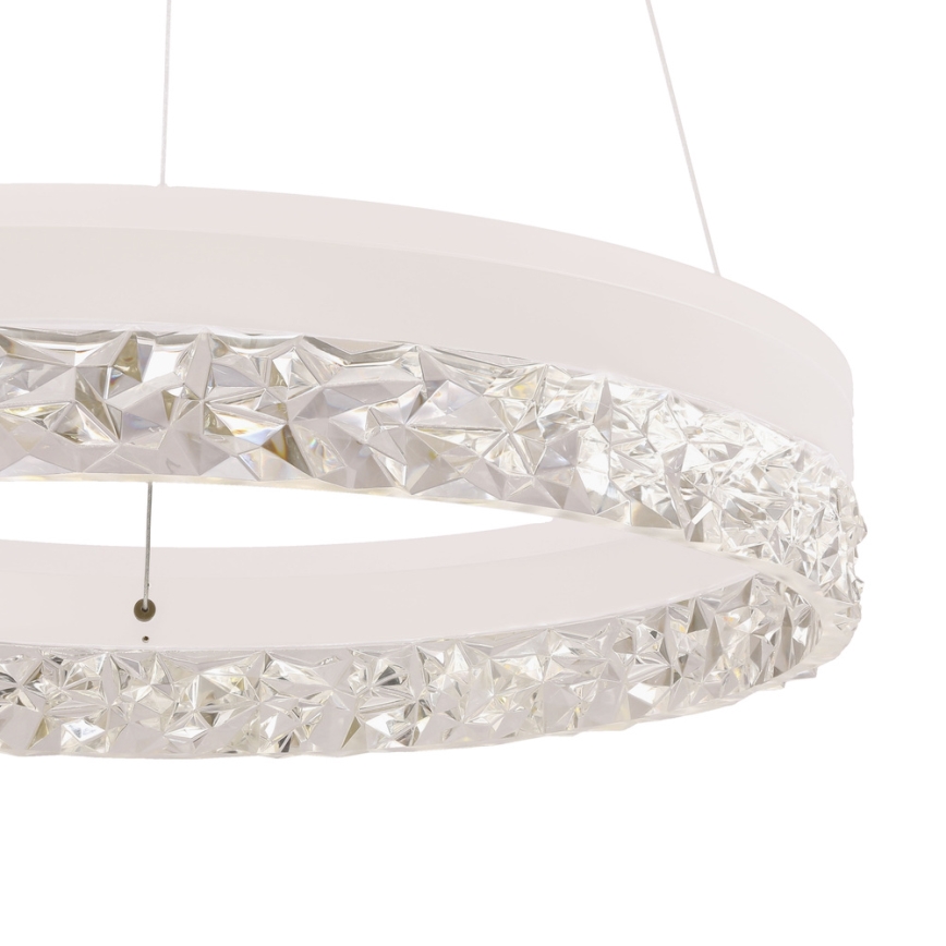 LED Riippuvalaisin FROZI LED/32W/230V, halkaisija 50 cm, valkoinen