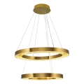 LED Riippuvalaisin JESI LED/140W/230V 3000K 100 cm pronssi