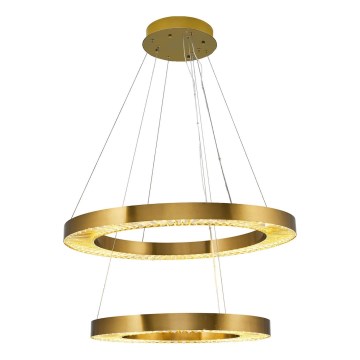 LED Riippuvalaisin JESI LED/140W/230V 3000K 100 cm pronssi
