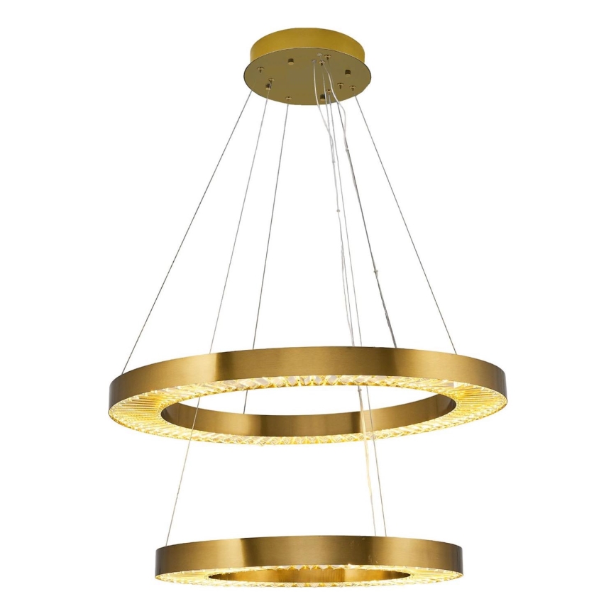 LED Riippuvalaisin JESI LED/140W/230V 3000K 100 cm pronssi
