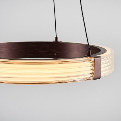 LED Riippuvalaisin JESI LED/2W/230V 3000K ruskea