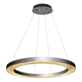 LED Riippuvalaisin JESI LED/90W/230V 3000K 100 cm hopea