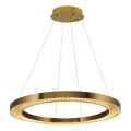 LED Riippuvalaisin JESI LED/90W/230V 3000K halkaisija 100 cm pronssi