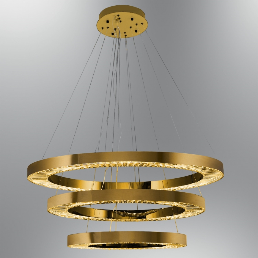LED Riippuvalaisin JESI LED/99W/230V 3000K 100 cm pronssi