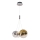 LED-riippuvalaisin kaapelilla ENNA 3xG9/5W/230V 3000K savunharmaa/kultainen