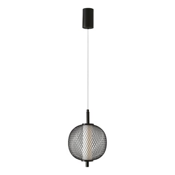 LED-riippuvalaisin kaapelilla PUMA LED/10W/230V halkaisija 20 cm musta