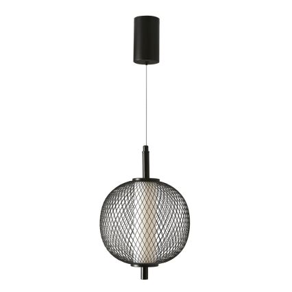 LED-riippuvalaisin kaapelilla PUMA LED/10W/230V halkaisija 20 cm musta