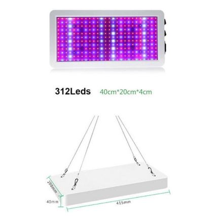 LED-riippuvalaisin kasvien kasvatukseen LED/36W/230V IP44