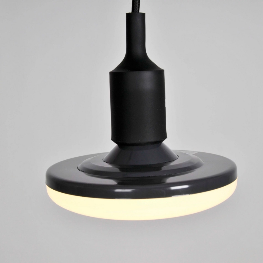 LED-riippuvalaisin KIKI 1xE27/10W/230V musta