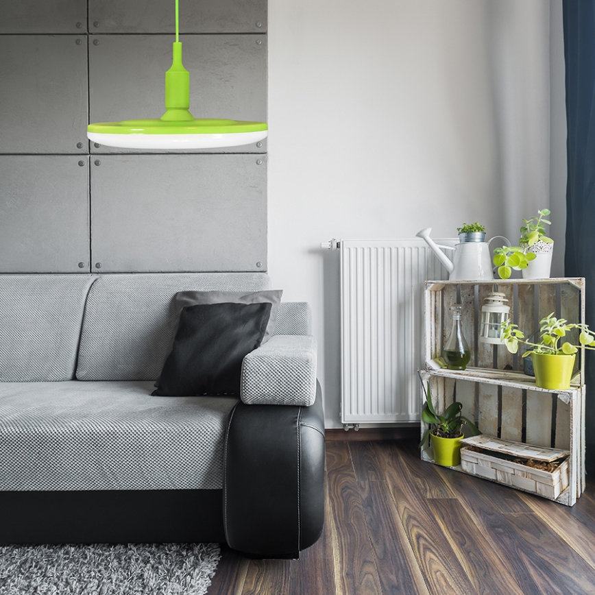 LED-riippuvalaisin KIKI 1xE27/10W/230V vihreä