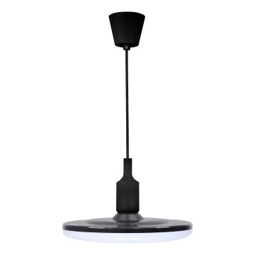 LED-riippuvalaisin KIKI 1xE27/15W/230V musta
