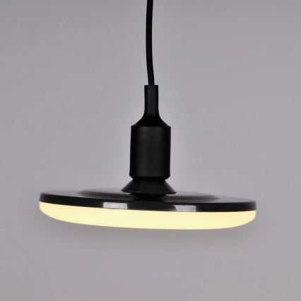 LED-riippuvalaisin KIKI 1xE27/15W/230V musta
