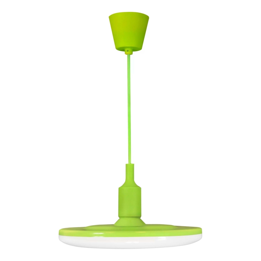 LED-riippuvalaisin KIKI 1xE27/15W/230V vihreä