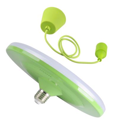 LED-riippuvalaisin KIKI 1xE27/15W/230V vihreä